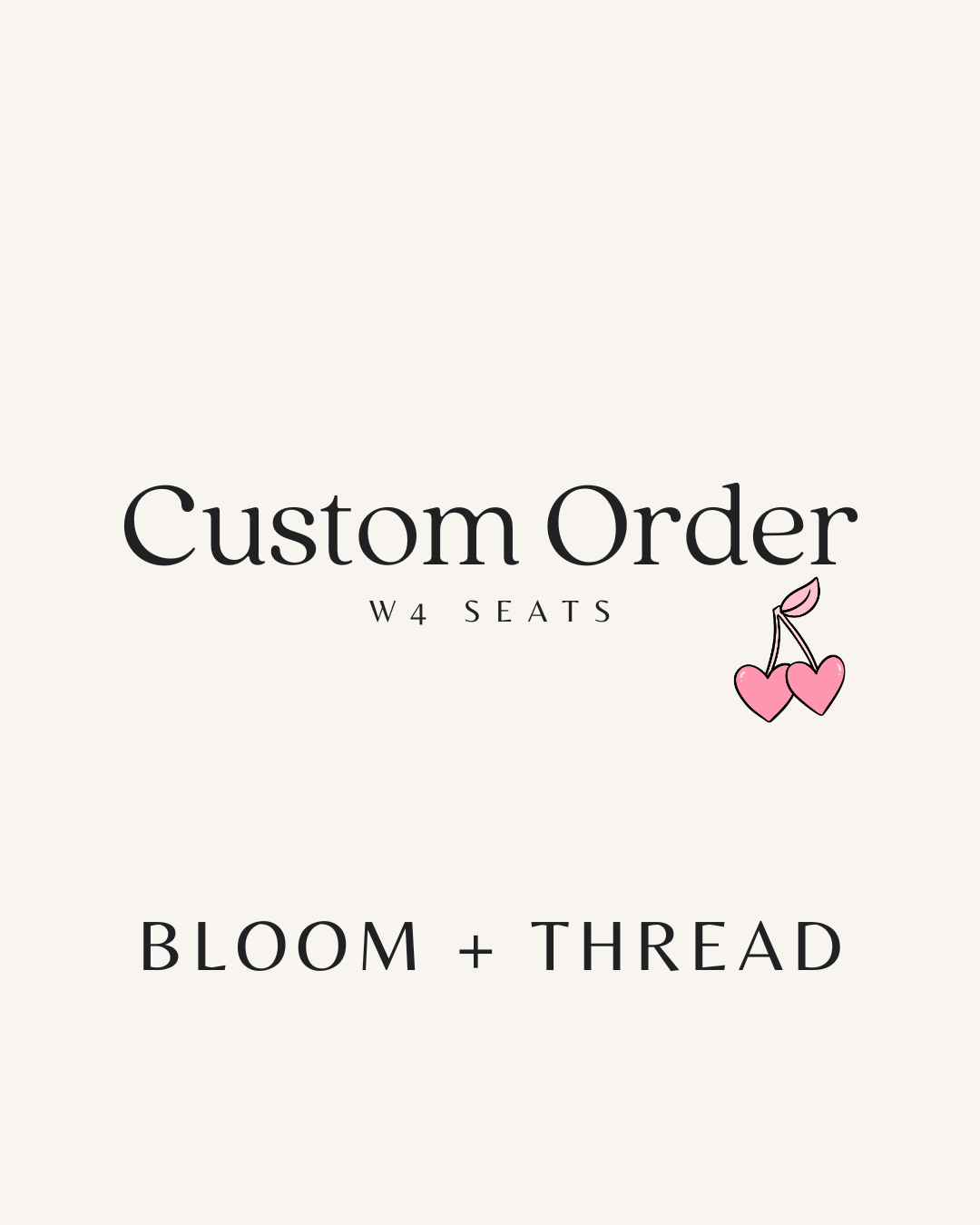 Custom Order