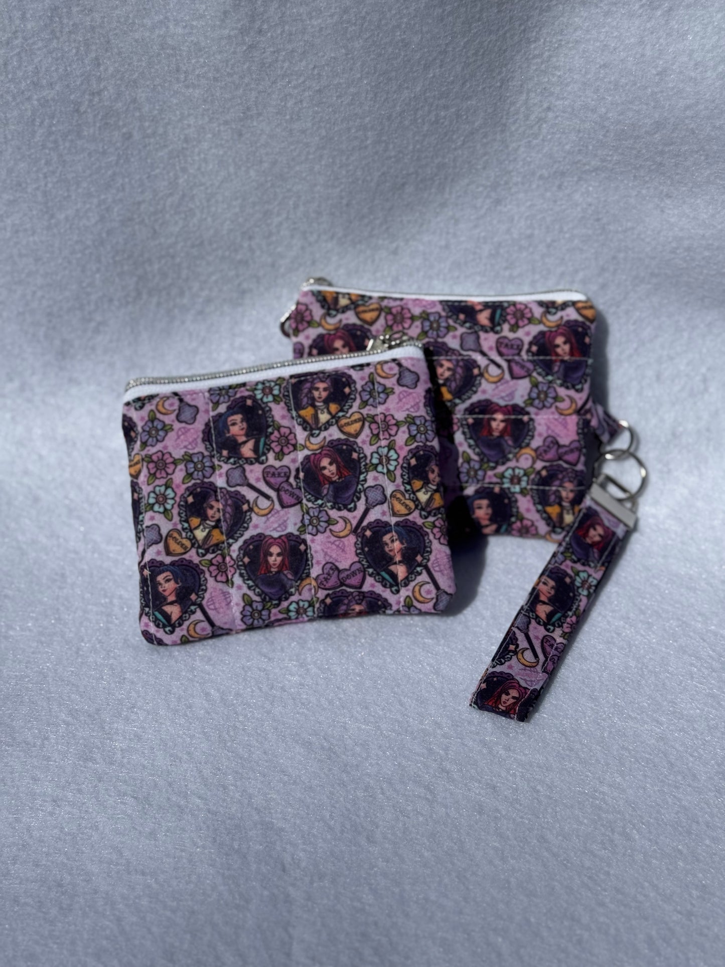 Quilted Huntrix Wristlet