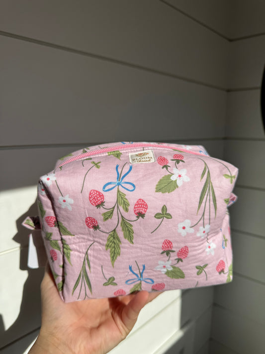 Strawberry Meadow Essentials Bag