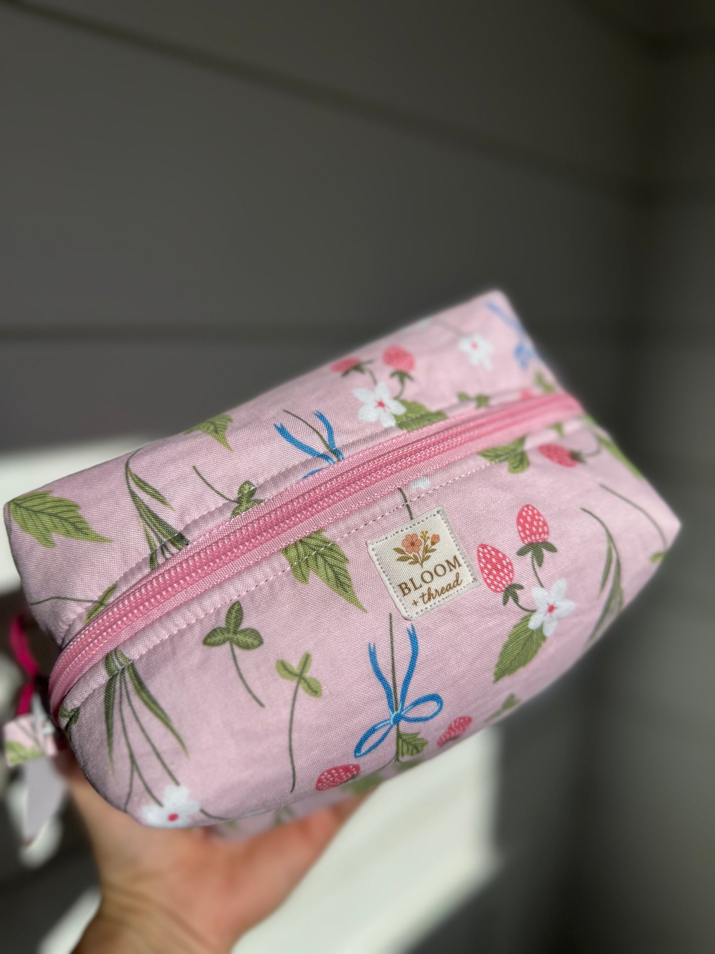 Strawberry Meadow Essentials Bag