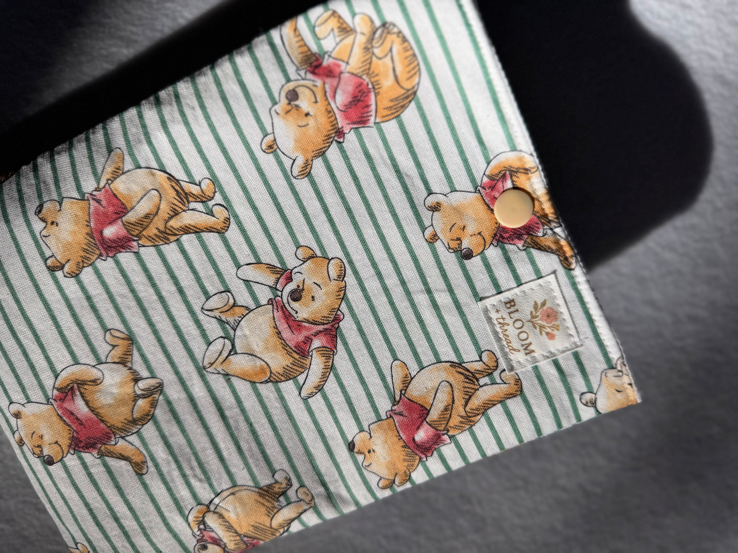 Striped Pooh Book and E-Reader Sleeves