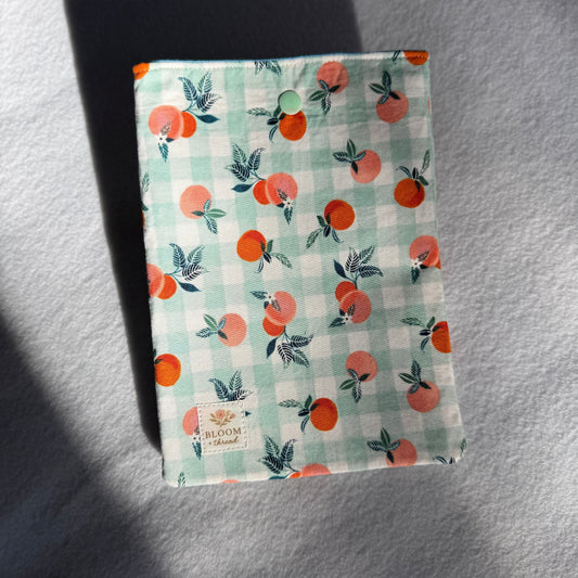 Just Peachy Book and E-Reader Sleeves