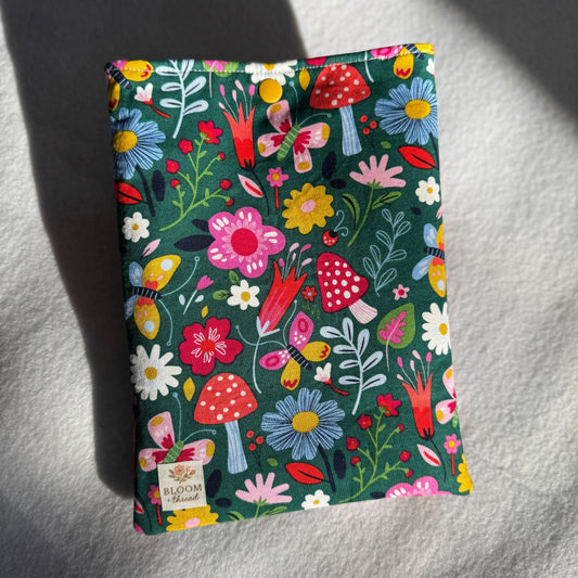 Whimsical Nature Book and E-Reader Sleeves