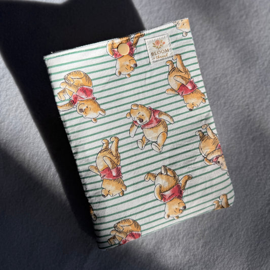 Striped Pooh Book and E-Reader Sleeves