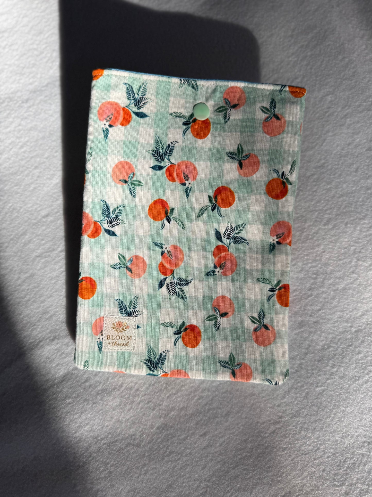 Just Peachy Book and E-Reader Sleeves