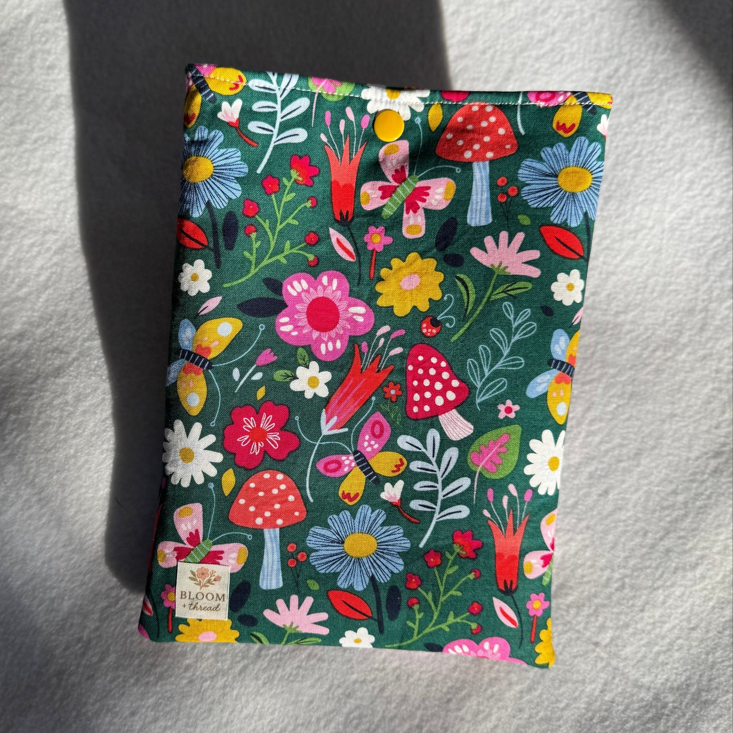 Whimsical Nature Book and E-Reader Sleeves