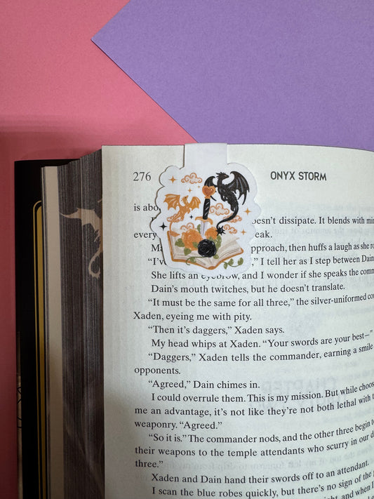 Dragon Rider Magnetic Bookmark