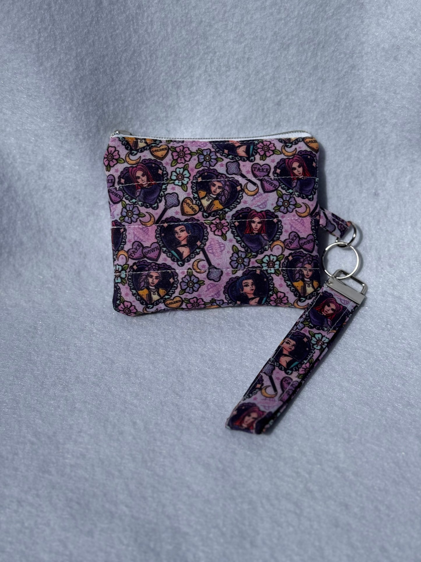 Quilted Huntrix Wristlet