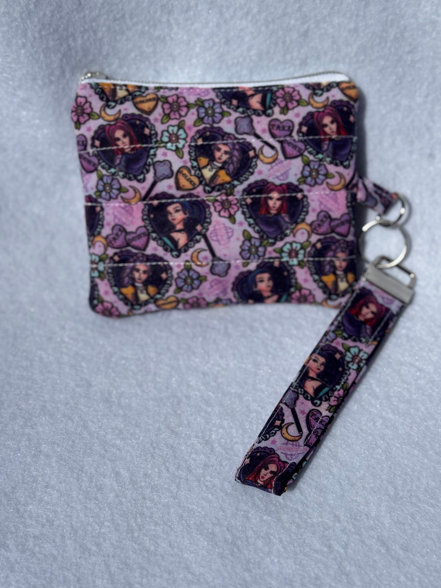 Quilted Huntrix Wristlet