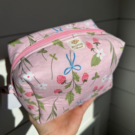 Strawberry Meadow Essentials Bag