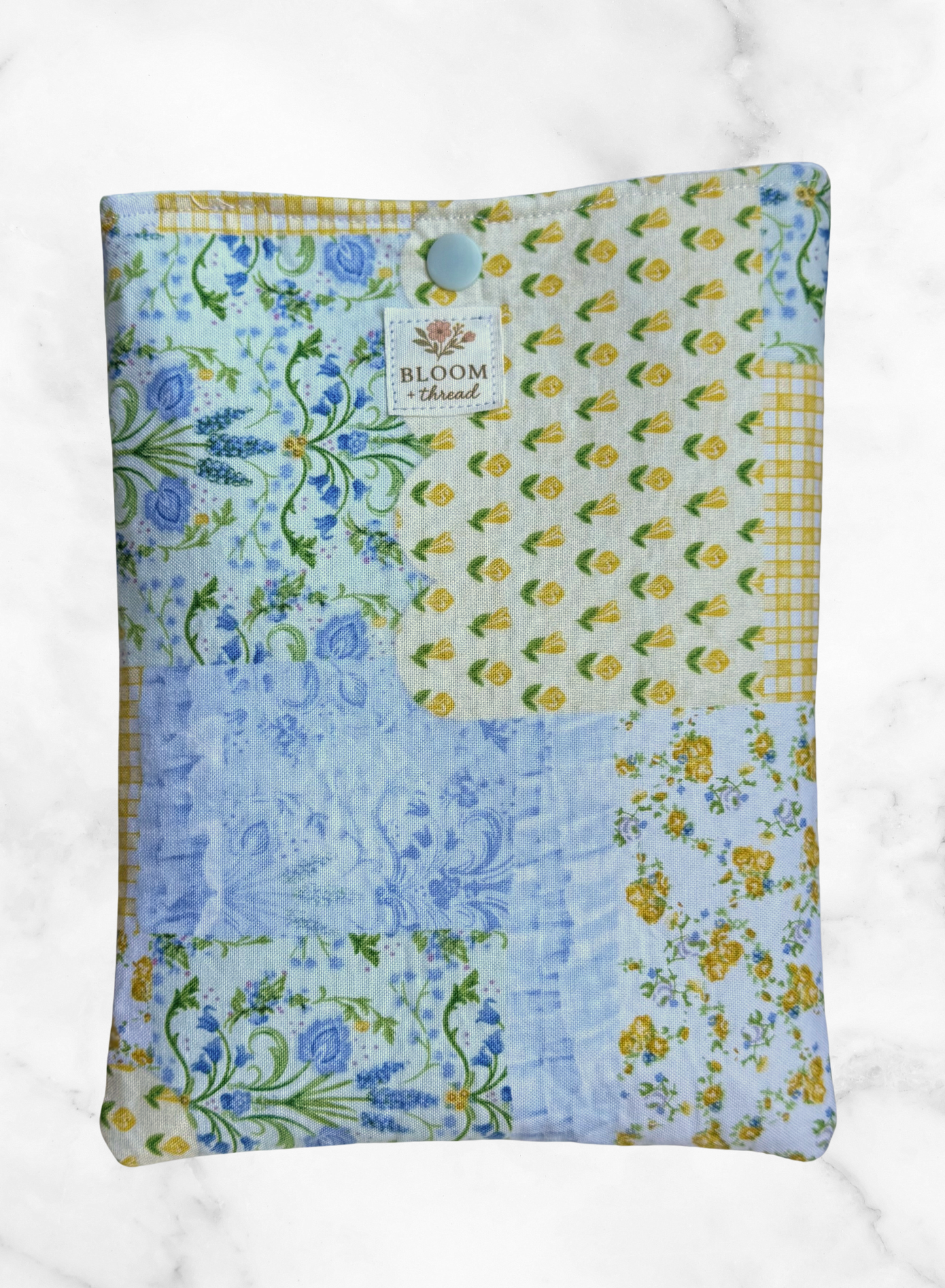Patchwork Farmhouse Book and E-Reader Sleeves