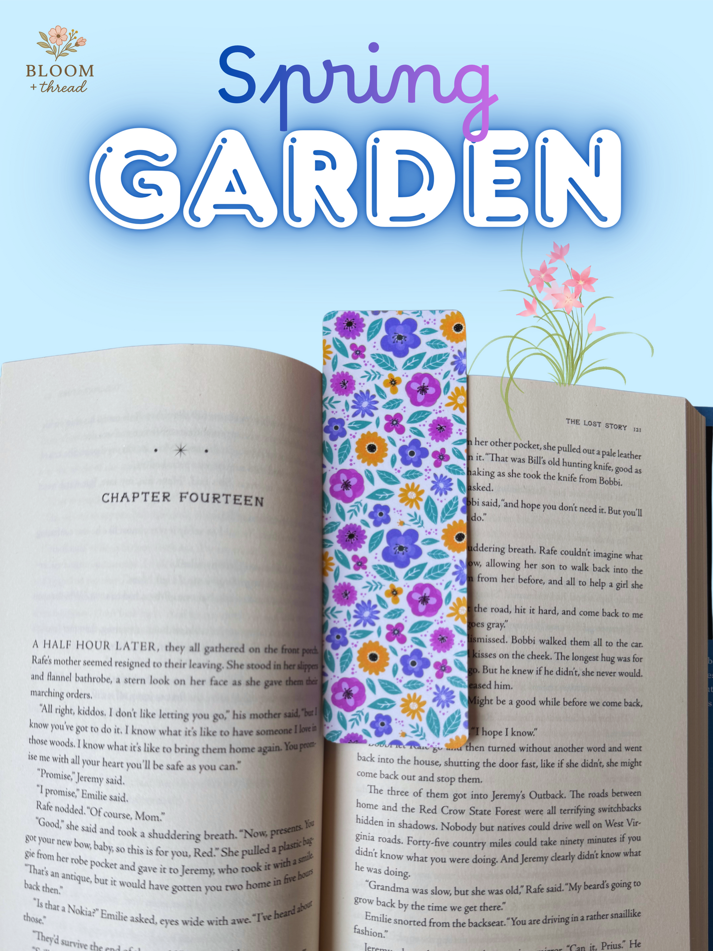 Girly Laminated Bookmarks